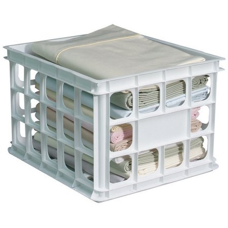 Sterilite Milk Crate 15X13X10 Wht 16928006